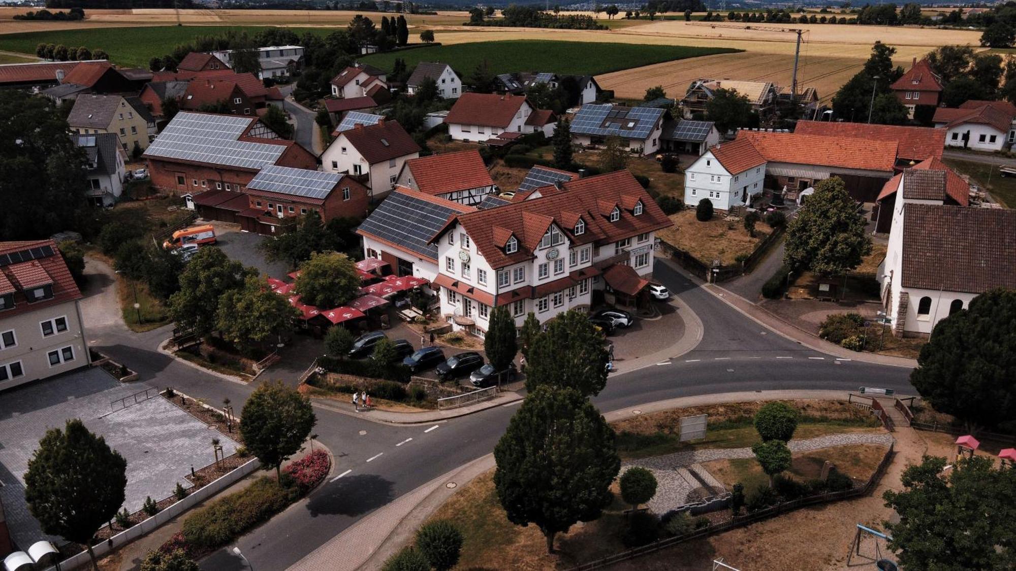 Landhaus Rhoenblick Kuenzell Eksteriør billede