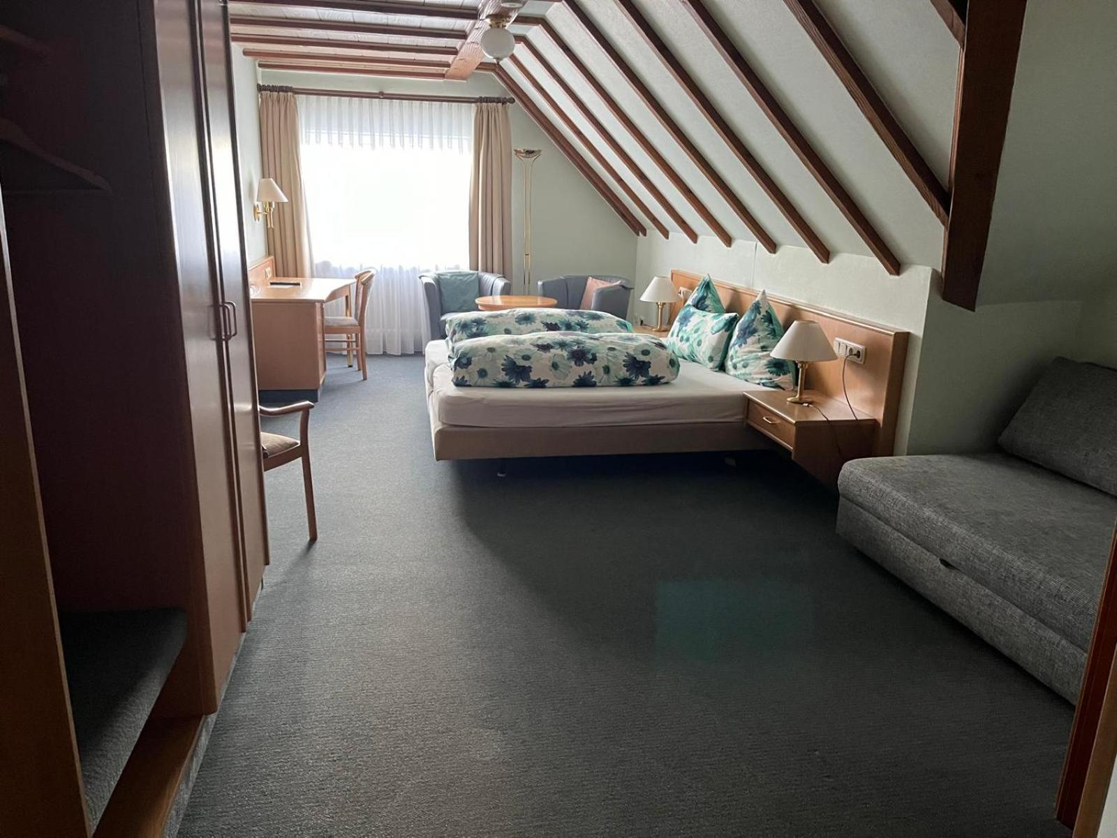 Landhaus Rhoenblick Kuenzell Værelse billede