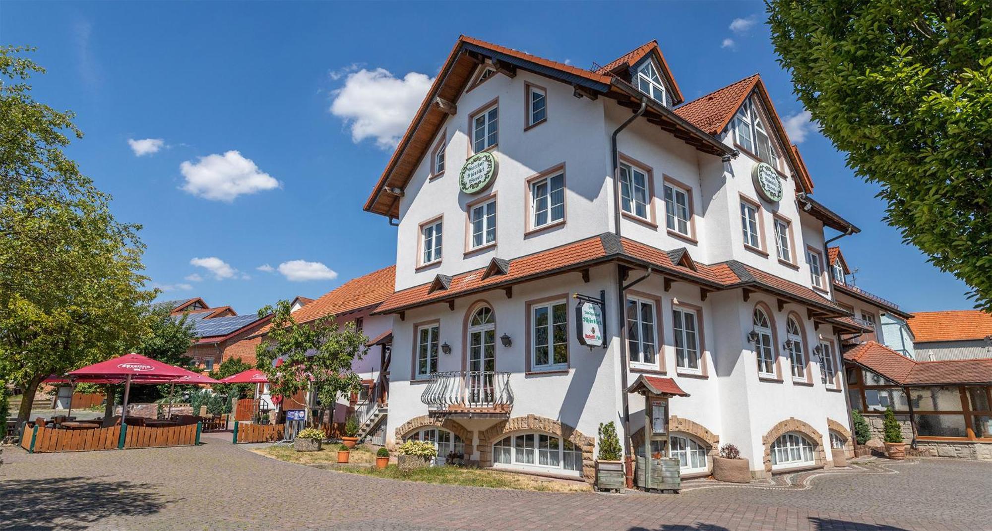 Landhaus Rhoenblick Kuenzell Eksteriør billede